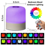 Veilleuse bébé rechargeable tactile RGB - Vignette | Veilleuse Bébé
