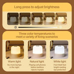 Veilleuse bébé rechargeable tactile RGB - Vignette | Veilleuse Bébé