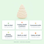 Veilleuse Sapin de Noël en Silicone - Vignette | Veilleuse Bébé