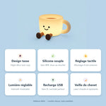 Veilleuse Tasse de Café en Silicone - Vignette | Veilleuse Bébé