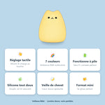 Veilleuse chat en silicone - Vignette | Veilleuse Bébé