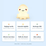 Veilleuse grenouille en silicone - Vignette | Veilleuse Bébé