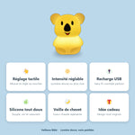 Veilleuse Koala en Silicone - Vignette | Veilleuse Bébé