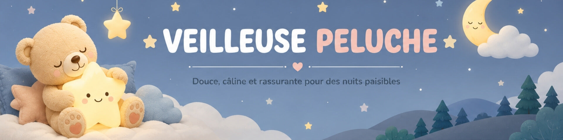 Veilleuse peluche