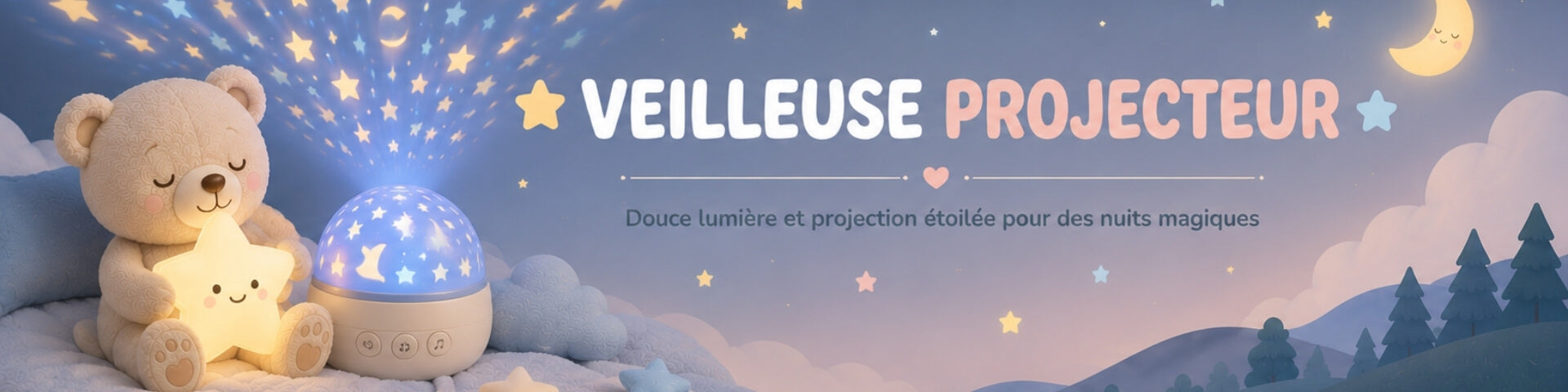 Veilleuse Projecteur