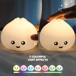 Veilleuse Bao kawaii en silicone - Vignette | Veilleuse Bébé