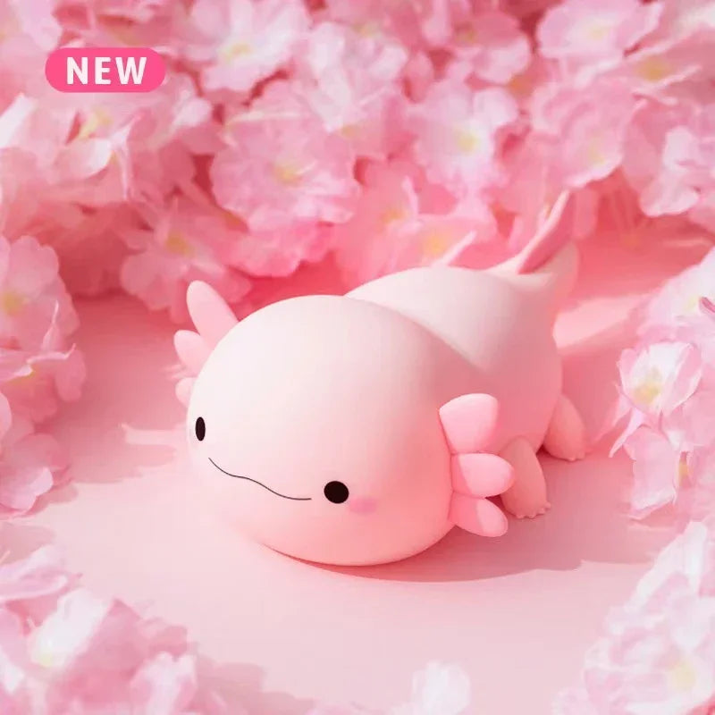 Veilleuse axolotl en silicone — vue 7