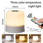 Veilleuse bébé rechargeable tactile RGB - Vignette | Veilleuse Bébé