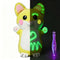 Veilleuse Peluche Dessin Phosphorescent - Renard