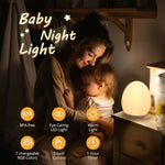 Veilleuse nomade RGB tactile à intensité réglable - Vignette | Veilleuse Bébé