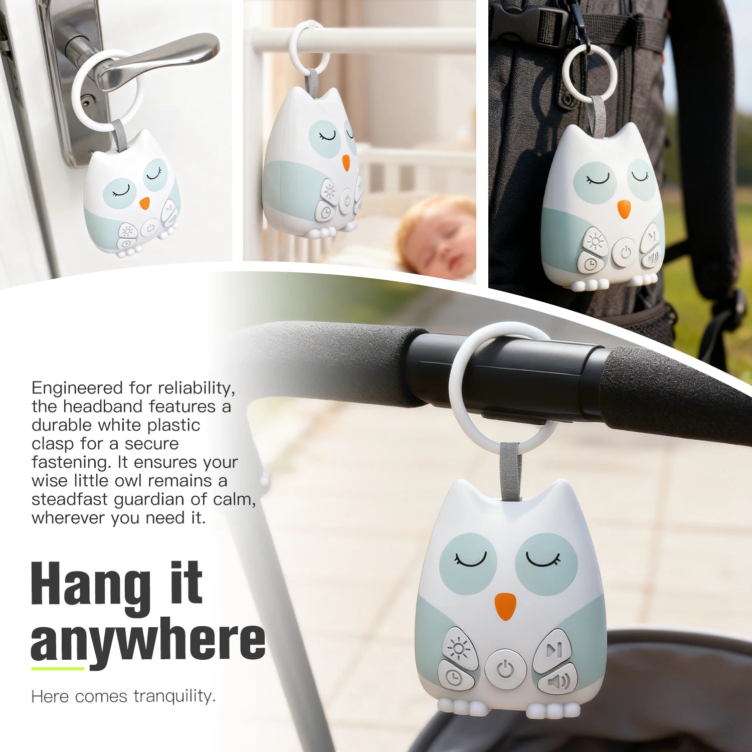 Machine à bruit blanc portable bébé — vue 6