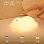 Veilleuse bébé ours en silicone - Vignette | Veilleuse Bébé