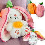 Veilleuse peluche lapin respiration & berceuse - Vignette | Veilleuse Bébé