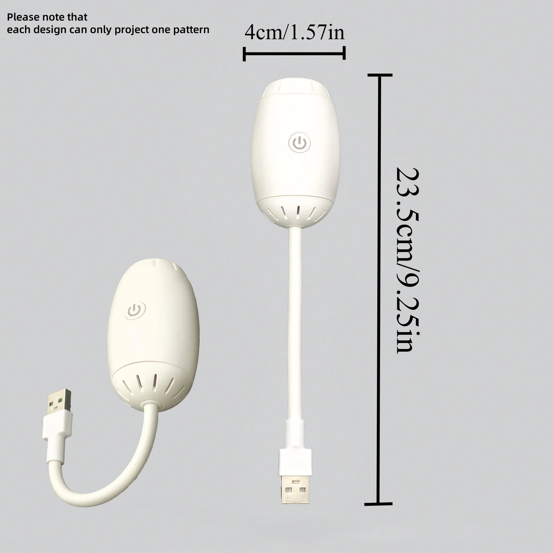 Projecteur galaxie USB — vue 3
