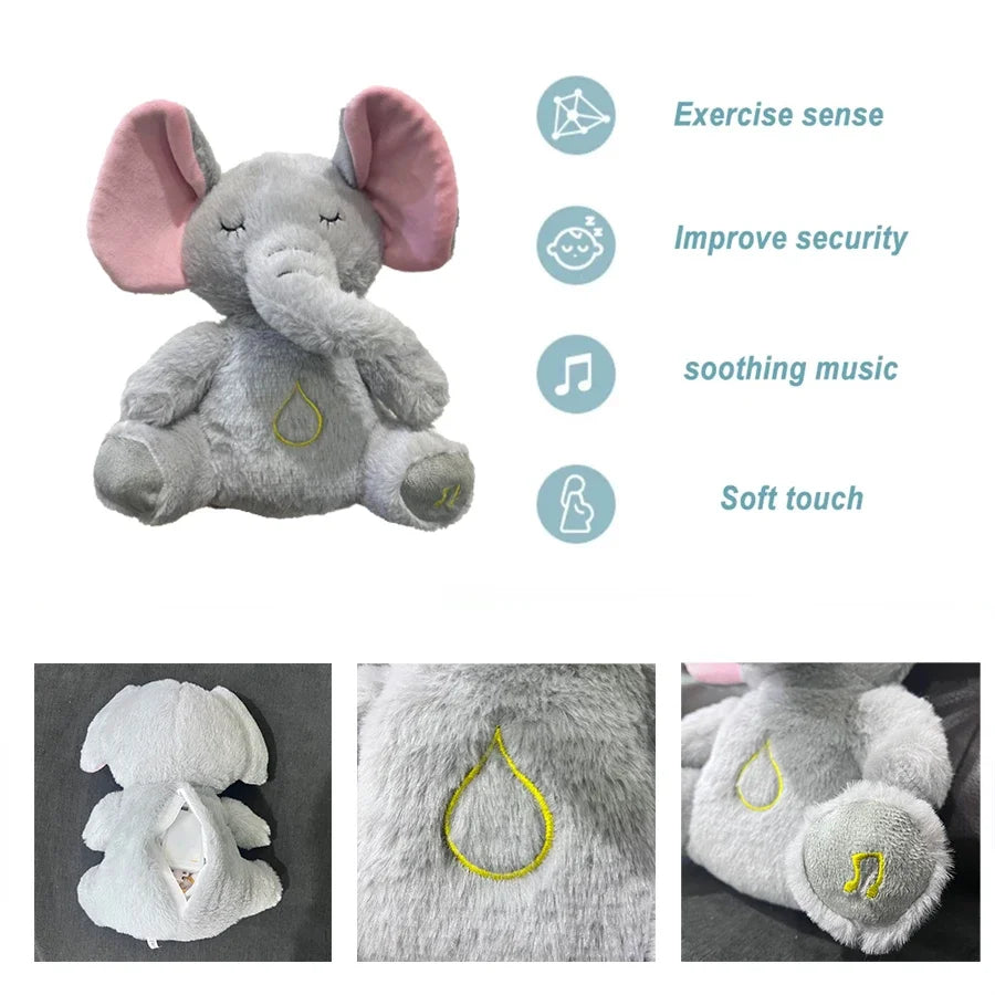 Veilleuse peluche ours respiration apaisante — vue 4