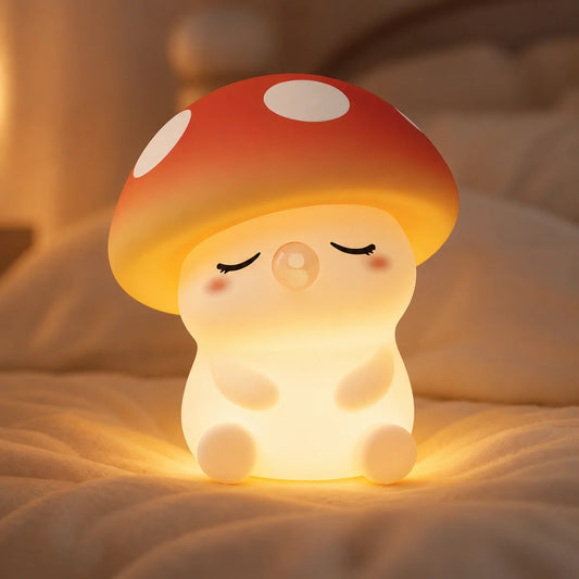 Veilleuse en ambiance chambre d'enfant