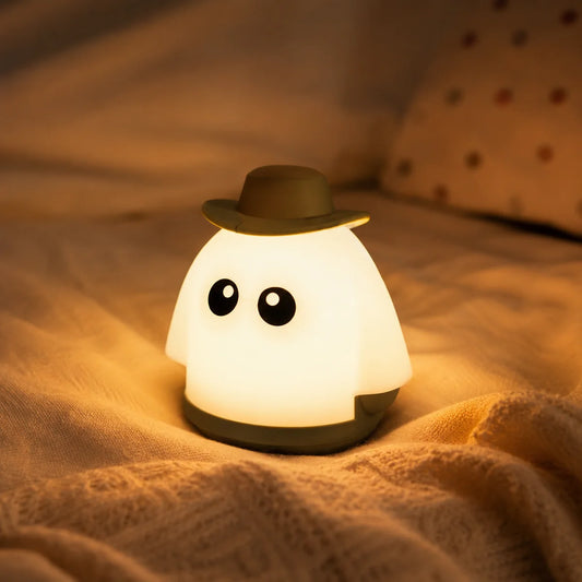 Veilleuse en ambiance chambre d'enfant