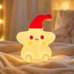 Veilleuse Étoile de Noël en Silicone - Vignette | Veilleuse Bébé