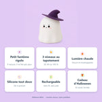 Veilleuse Fantôme Sorcière en Silicone - Vignette | Veilleuse Bébé