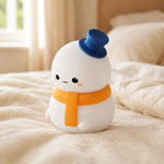 Veilleuse Bonhomme de Neige en Silicone - Vignette | Veilleuse Bébé