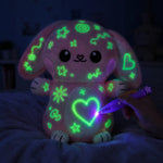 Veilleuse Peluche Dessin Phosphorescent - Lapin - Vignette | Veilleuse Bébé