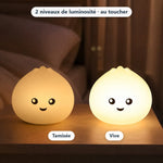 Veilleuse Bao kawaii en silicone - Vignette | Veilleuse Bébé