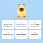 Veilleuse capybara - Vignette | Veilleuse Bébé