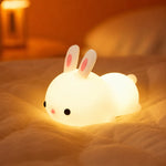 Veilleuse bébé lapin RGB - Vignette | Veilleuse Bébé