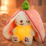 Veilleuse peluche lapin respiration & berceuse - Vignette | Veilleuse Bébé